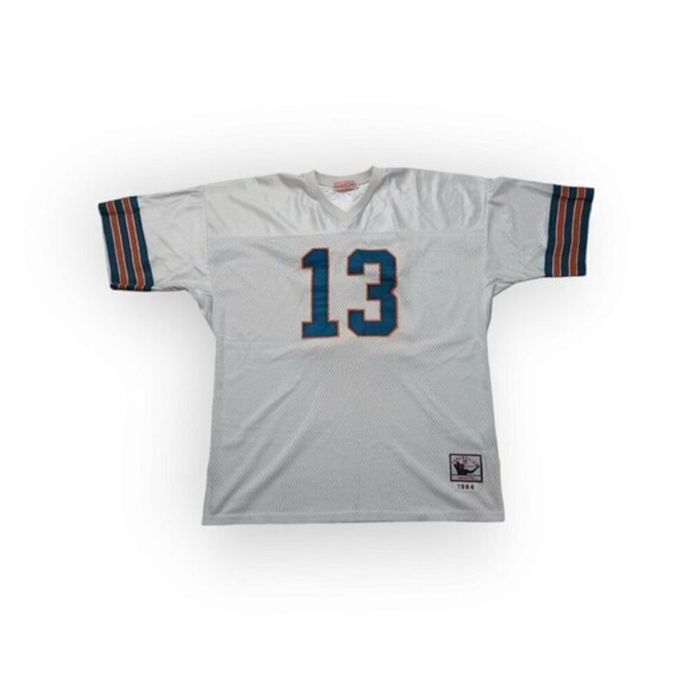 Mitchell Ness Miami Dolphins‎ #13 Dan Marino 1984 Throwback Jersey Mens 56